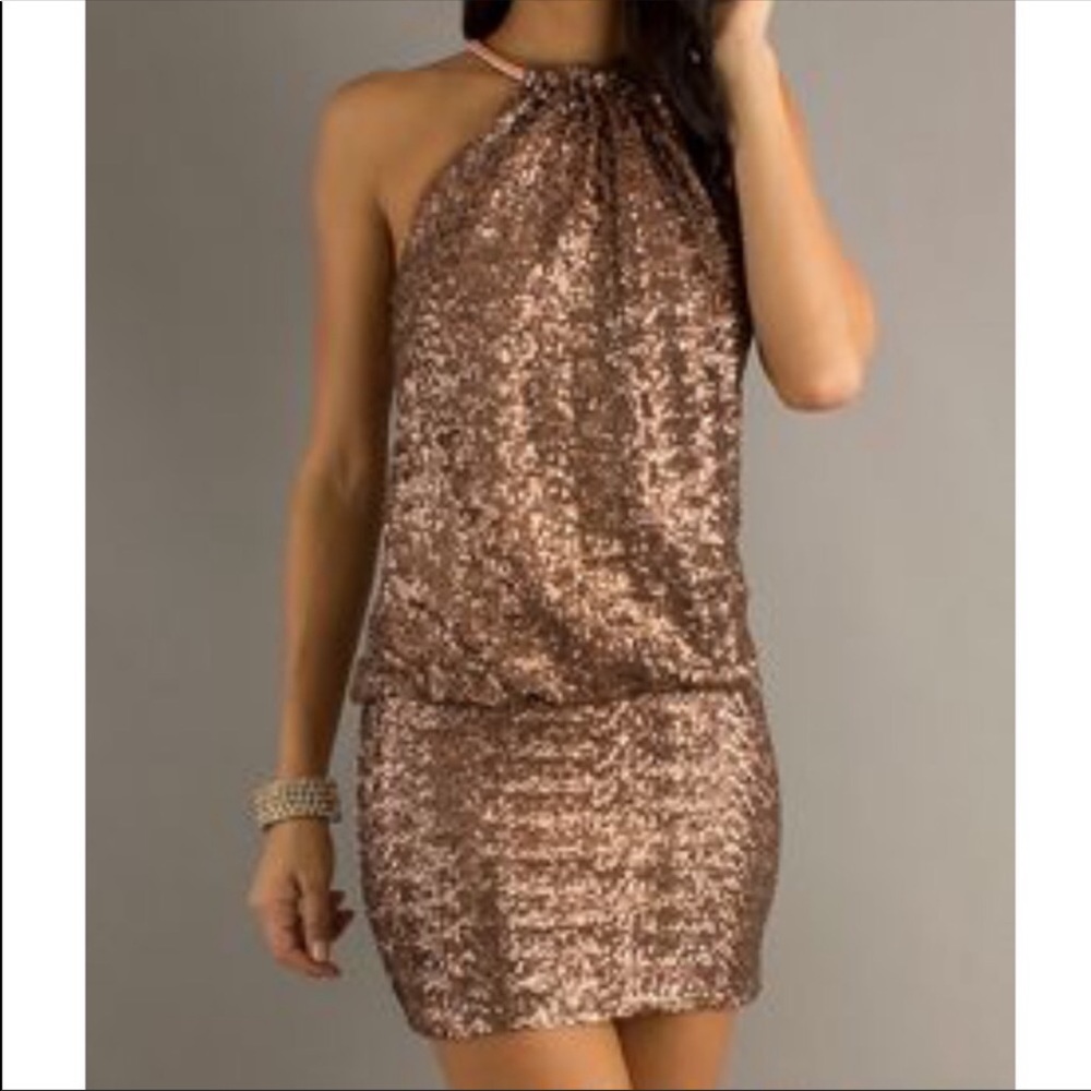 Laundry by Shelly Segal sequin mini dress
